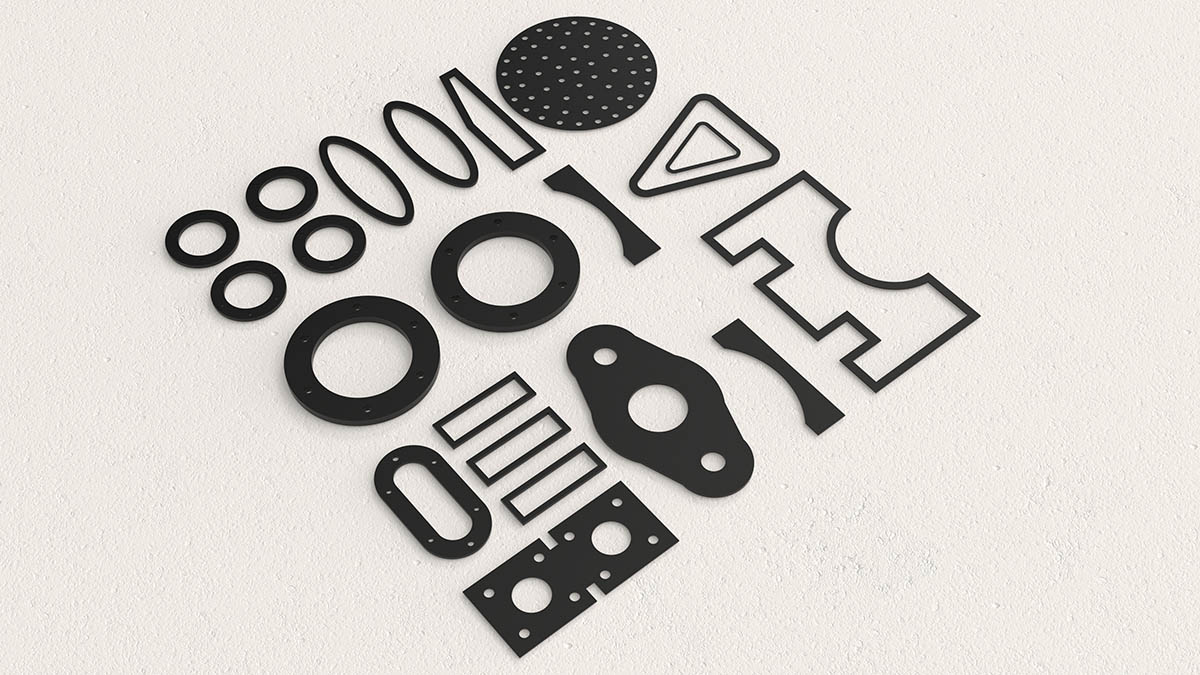 Découpe de FKM (Viton®)