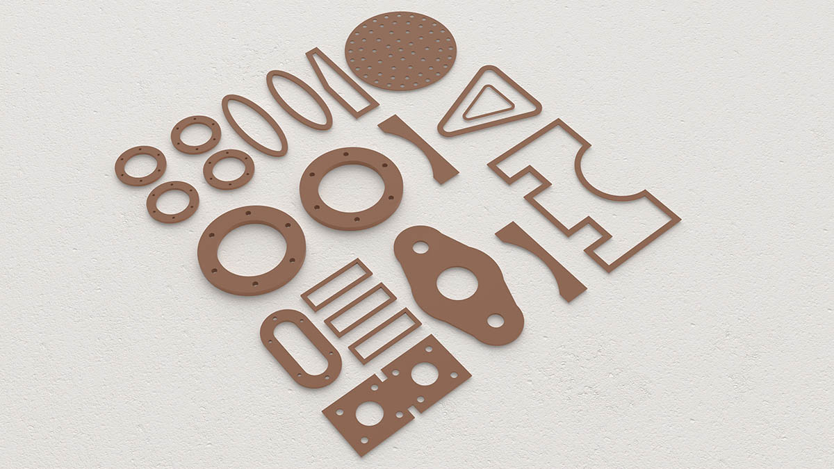 PUR (Caoutchouc polyuréthane) découpe