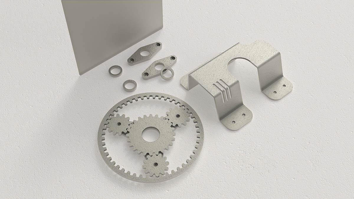 KGW DC01 (acier laminé à froid) découpe laser ou fraisage