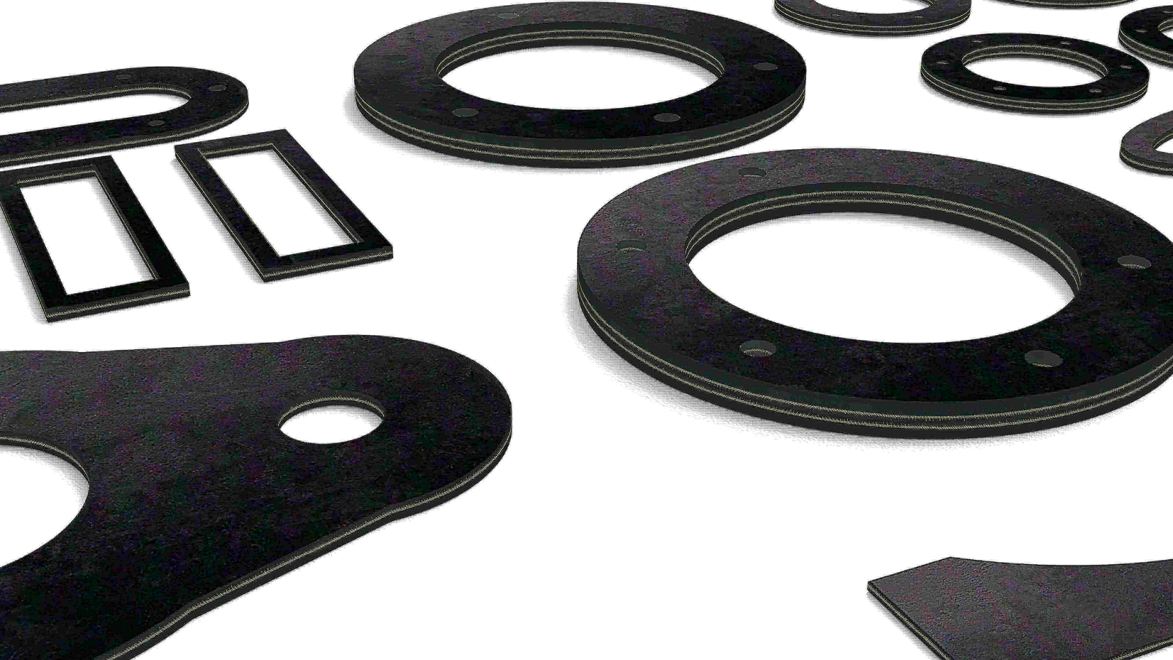 Caoutchouc SBR avec 1 couche de renfort (Caoutchouc styrène-butadiène)