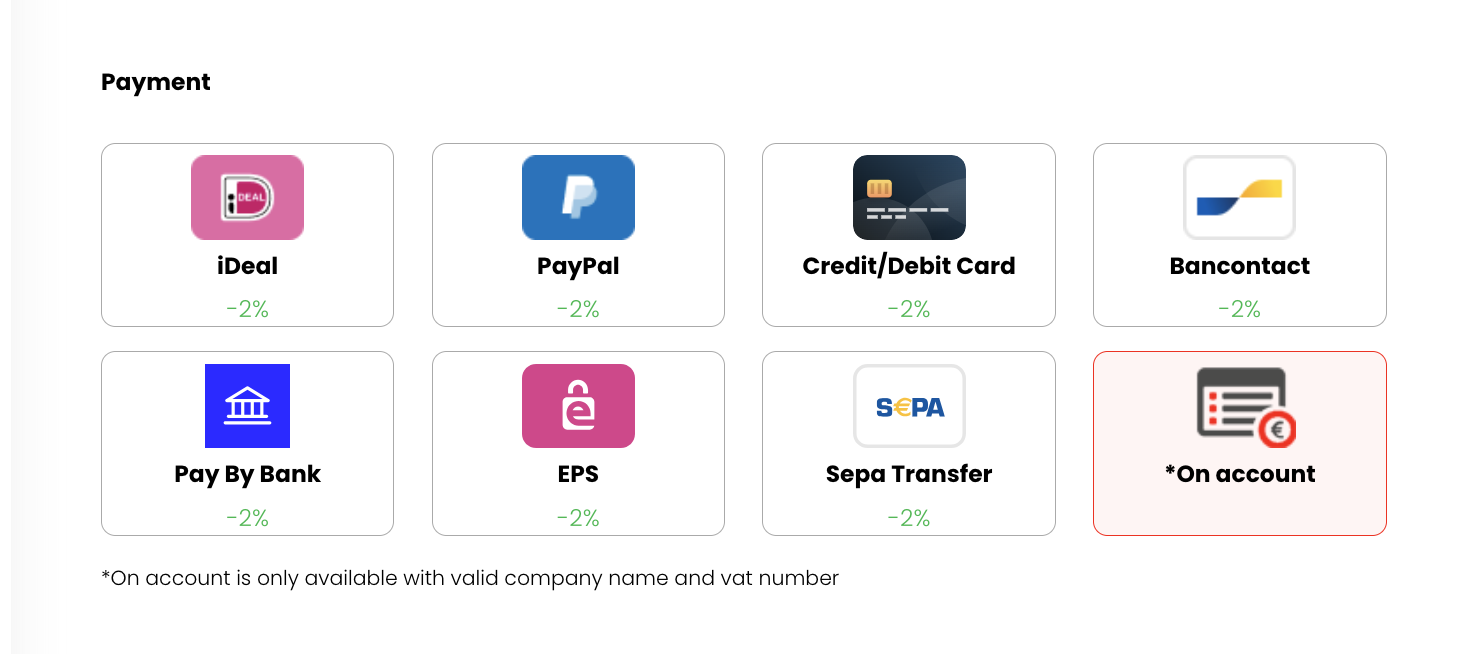 Paiement sécurisé